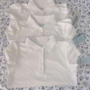 3 pcs for $15 - White shirt with collar by Cat & Jack.